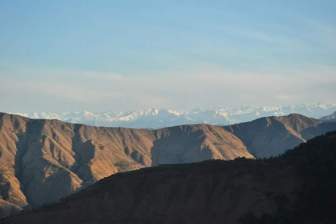 The 180 degree view of the 'Bandarpoonch Range'